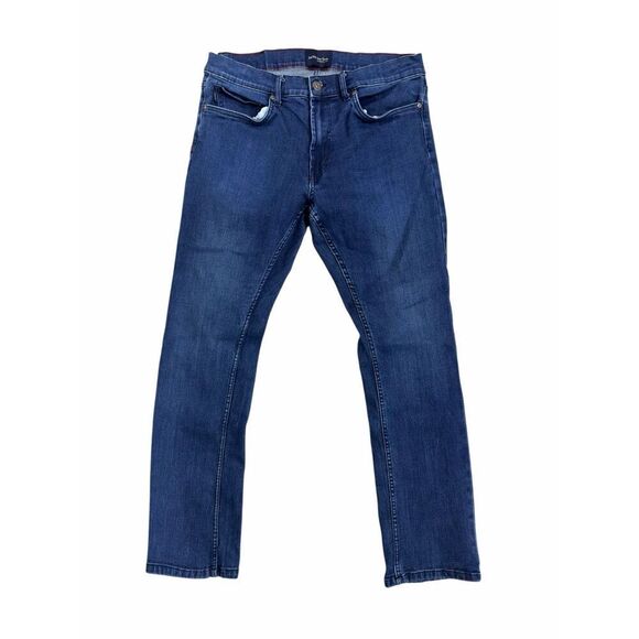 Jachs Other - Jachs New York Men's Comfort Stretch Dark Blue Denim Jean 36x32